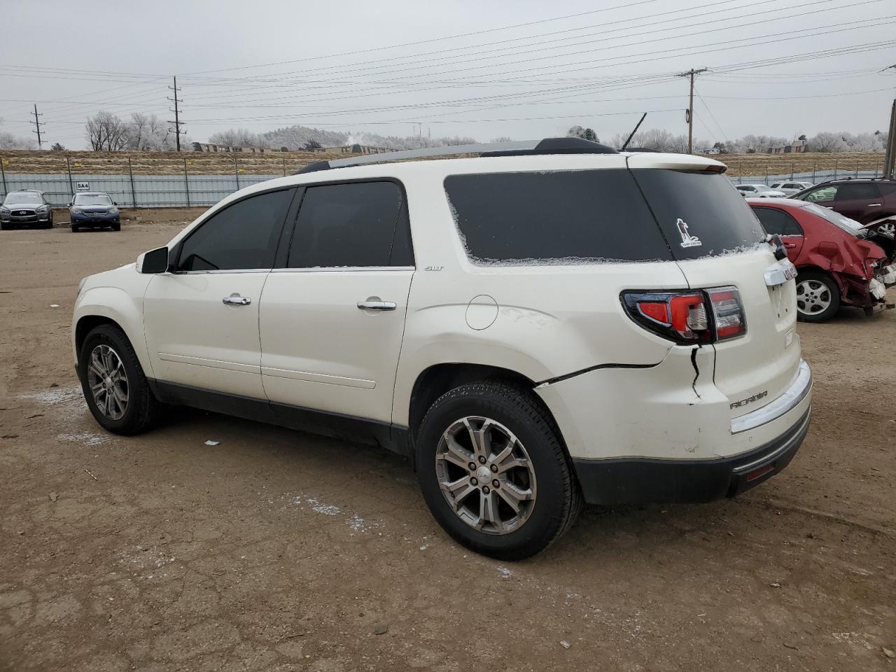 2014 GMC Acadia VIN 1GKKVSKD3EJ138076 Copart auction photo, rear end / front end damage thumbnail 2