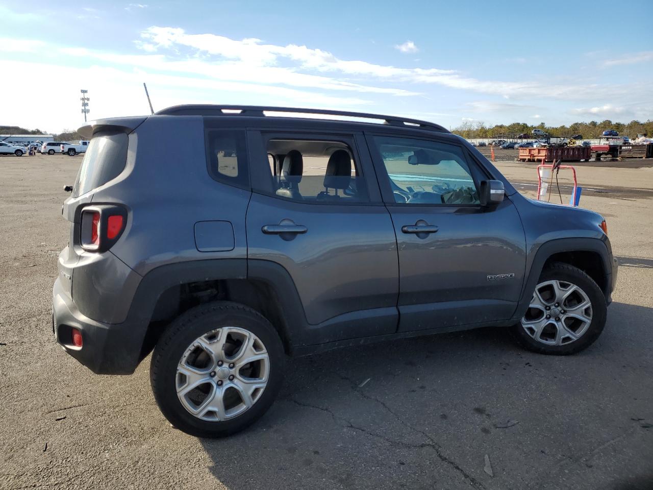 2020 Jeep Renegade VIN ZACNJBD1XLPL83054 Copart auction photo, front end / side damage thumbnail 3