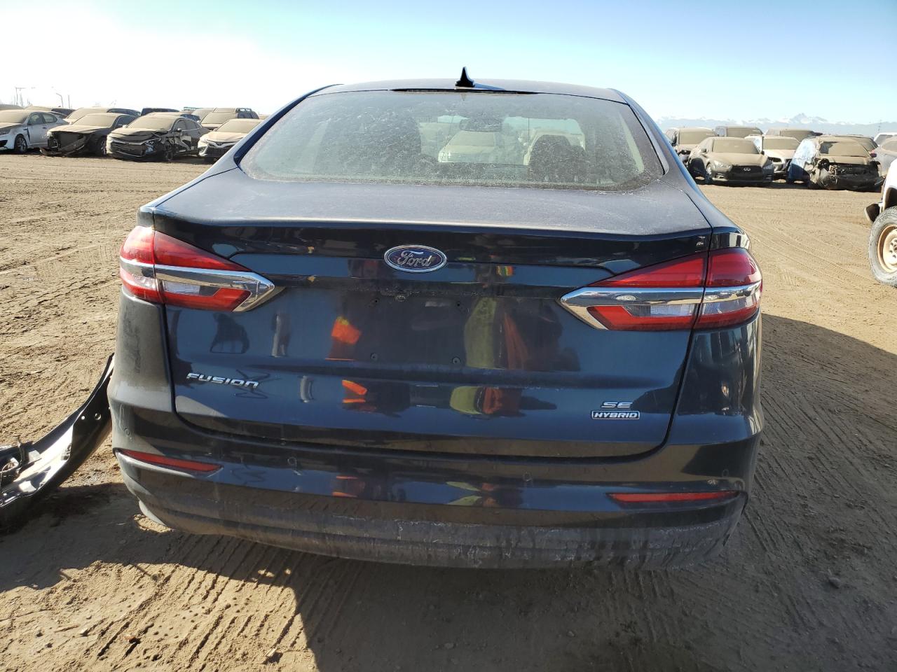 2020 Ford Fusion VIN 3FA6P0LU6LR198050 Copart auction photo, front end damage thumbnail 6