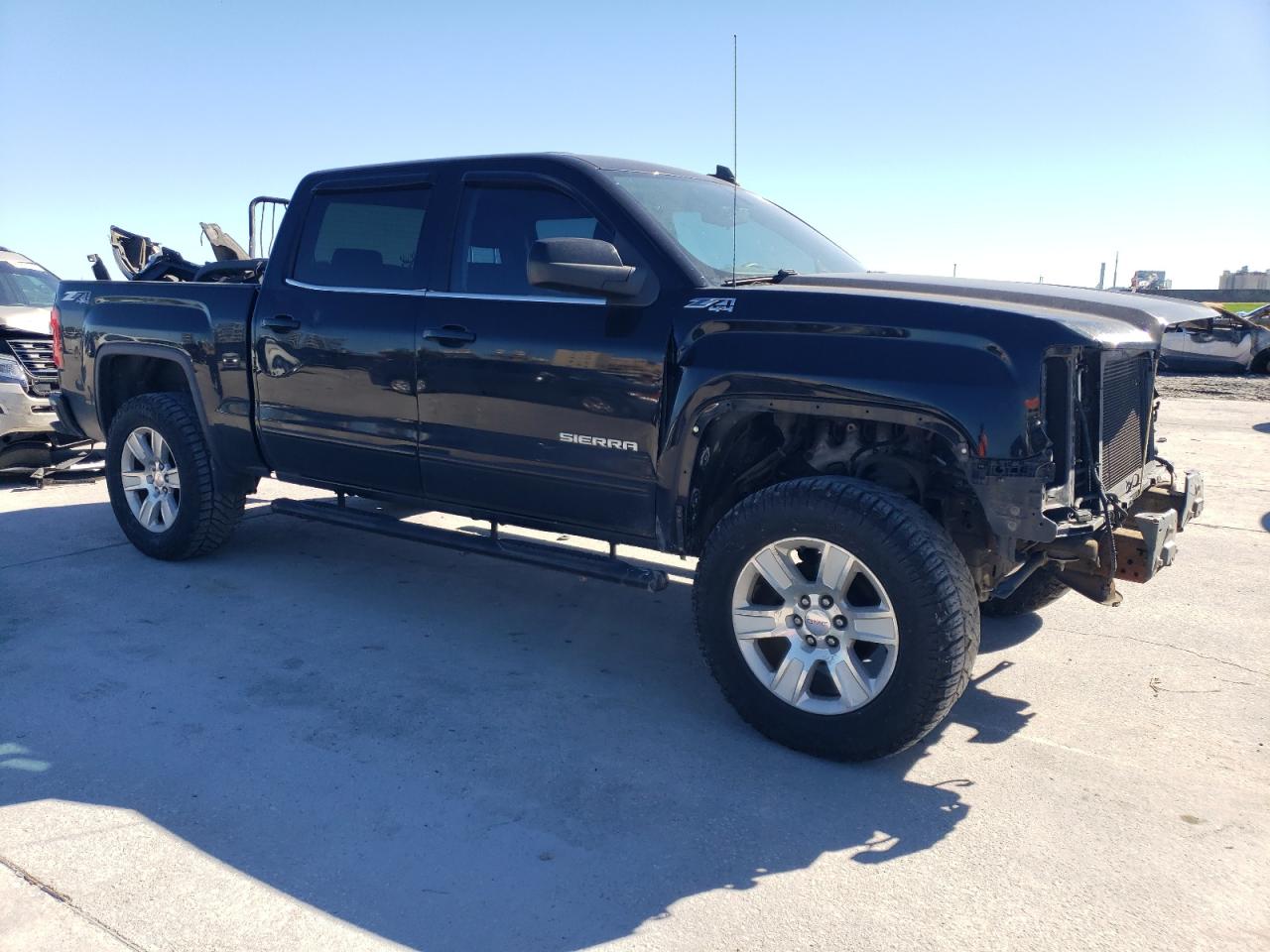 2015 GMC Sierra VIN 3GTU2UEC7FG473663 Copart auction photo, front end damage thumbnail 4