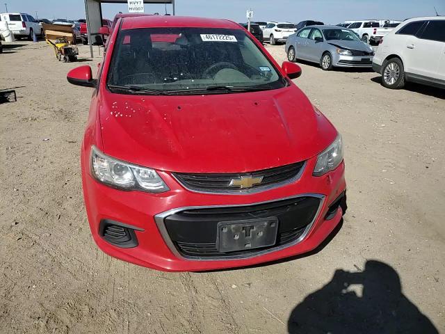 2017 Chevrolet Sonic VIN 1G1JD5SH9H4101396 Copart auction photo, rear end / minor dent/scratches damage thumbnail 10