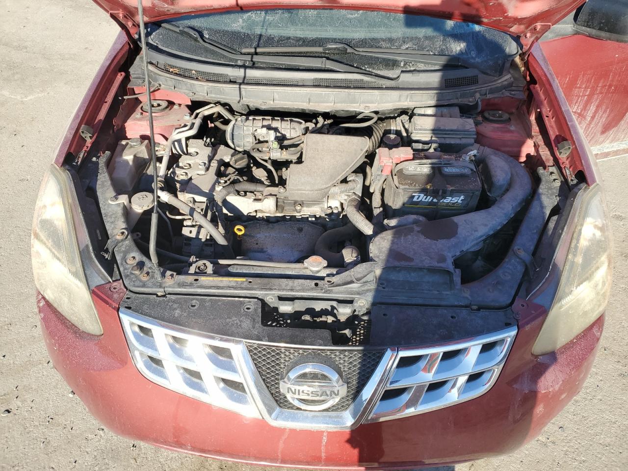 2014 Nissan Rogue VIN JN8AS5MVXEW720111 Copart auction photo, side / rear end damage thumbnail 12