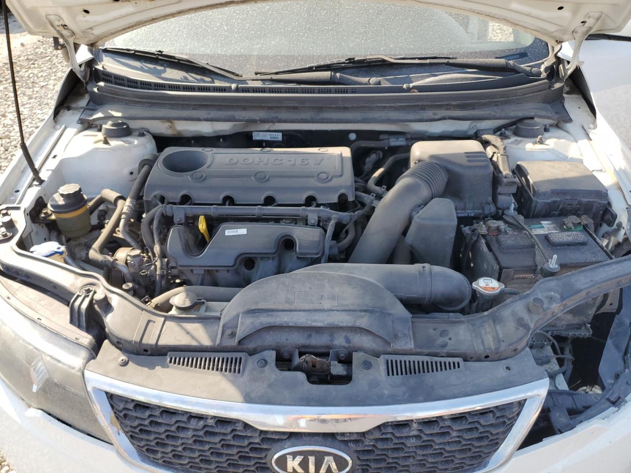 2012 KIA Forte VIN KNAFT4A27C5635519 Copart auction photo, front end damage thumbnail 11
