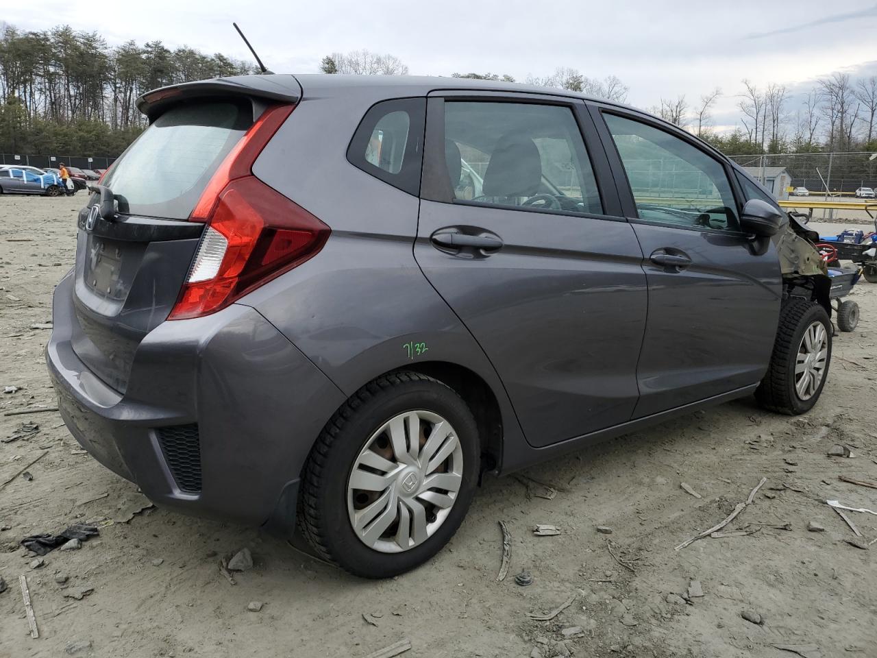 2015 Honda Fit VIN 3HGGK5H53FM754569 Copart auction photo, front end damage thumbnail 3