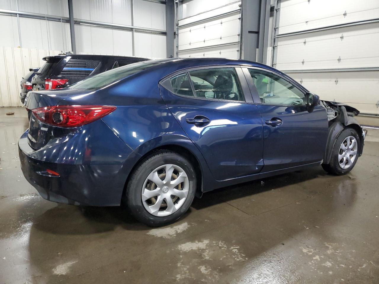 2014 Mazda 3 VIN 3MZBM1U70EM117377 Copart auction photo, front end damage thumbnail 3