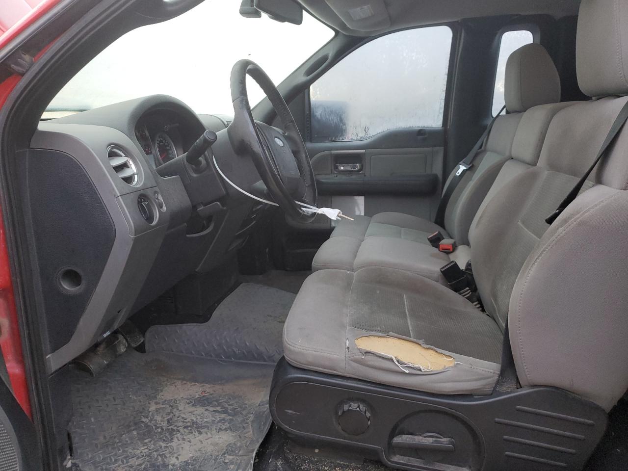 2006 Ford F-150 VIN 1FTRF04586KB63519 Copart auction photo, side damage thumbnail 7
