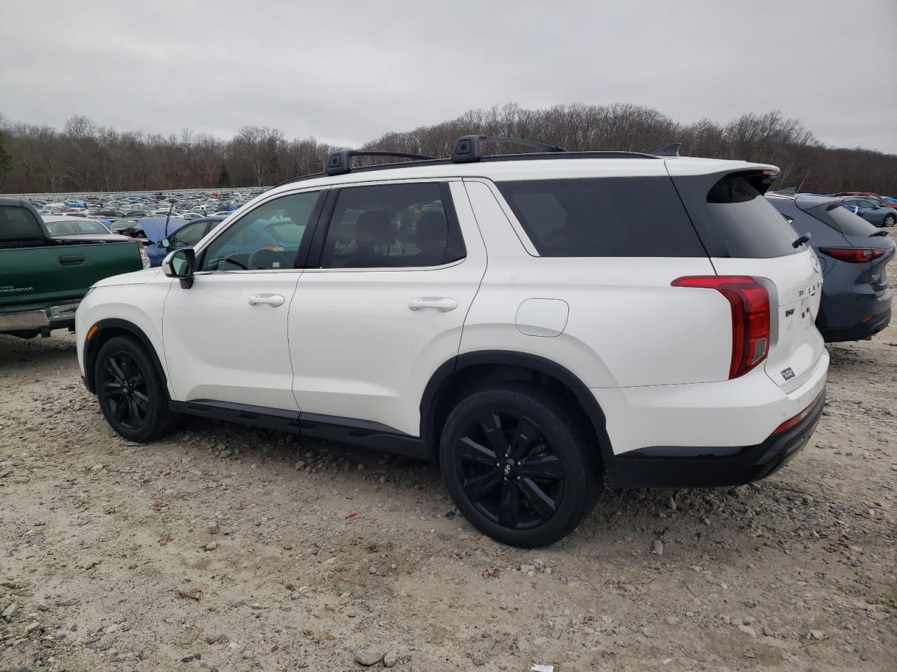2023 Hyundai Palisade VIN KM8R3DGEXPU508837 Copart auction photo, burn - engine / mechanical damage thumbnail 2