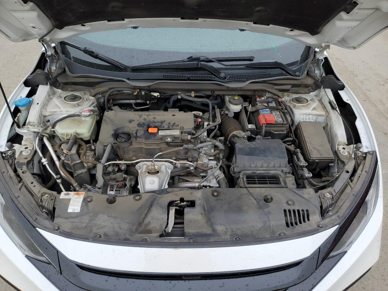 2019 Honda Civic VIN 19XFC2F82KE210121 Copart auction photo, rear end damage thumbnail 11
