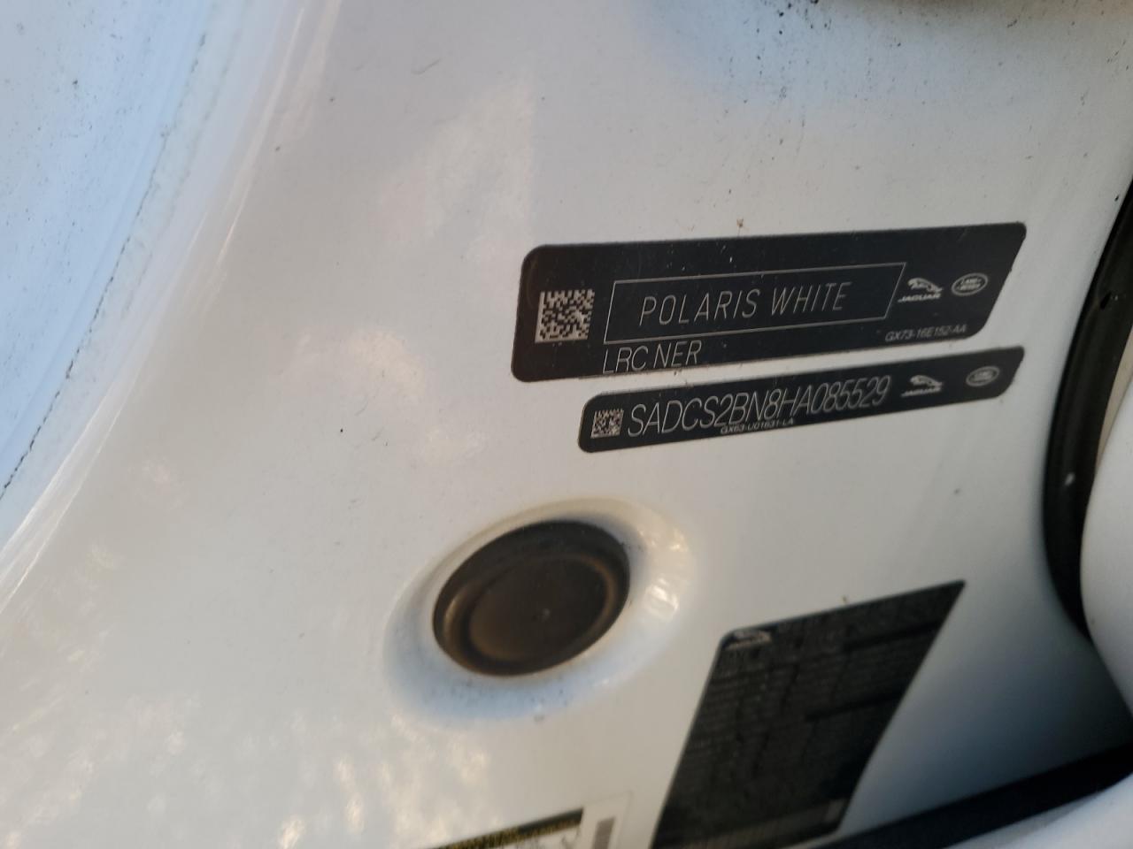 2017 Jaguar F-Pace VIN SADCS2BN8HA085529 Copart auction photo, normal wear / mechanical damage thumbnail 13