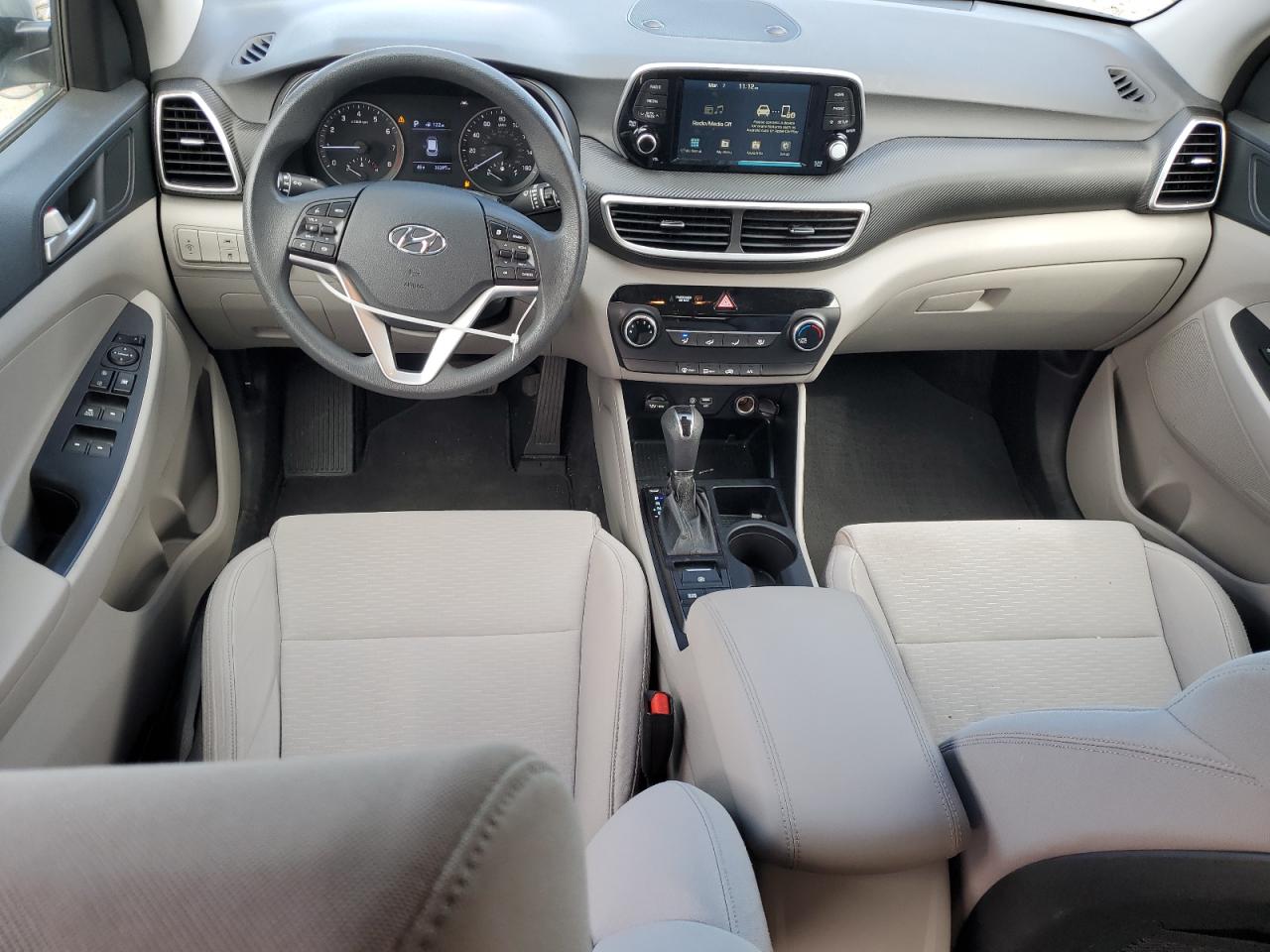 2021 Hyundai Tucson VIN KM8J2CA41MU394619 Copart auction photo, rear end / front end damage thumbnail 8