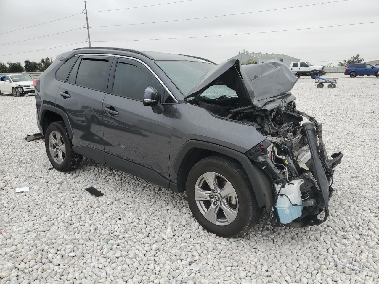 2023 Toyota RAV 4 VIN 2T3W1RFV5PC229618 Copart auction photo, front end damage thumbnail 4