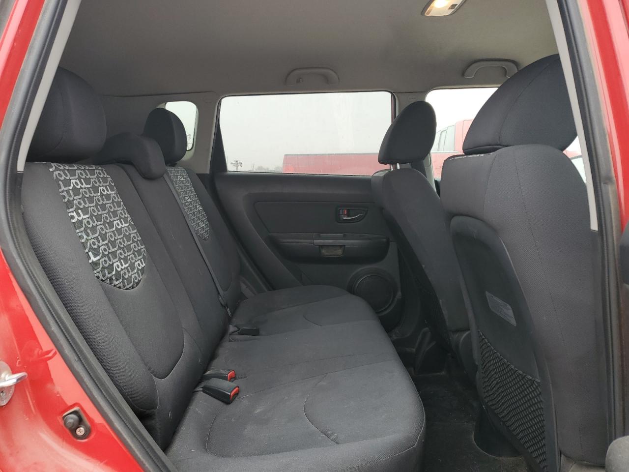 2011 KIA Soul VIN KNDJT2A27B7206806 Copart auction photo, rear end damage thumbnail 11