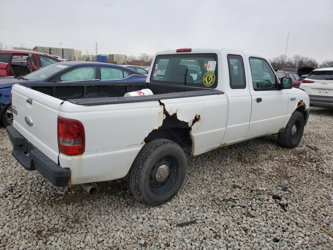 2006 Ford Ranger VIN 1FTYR14U86PA77940 Copart auction photo, all over damage thumbnail 3