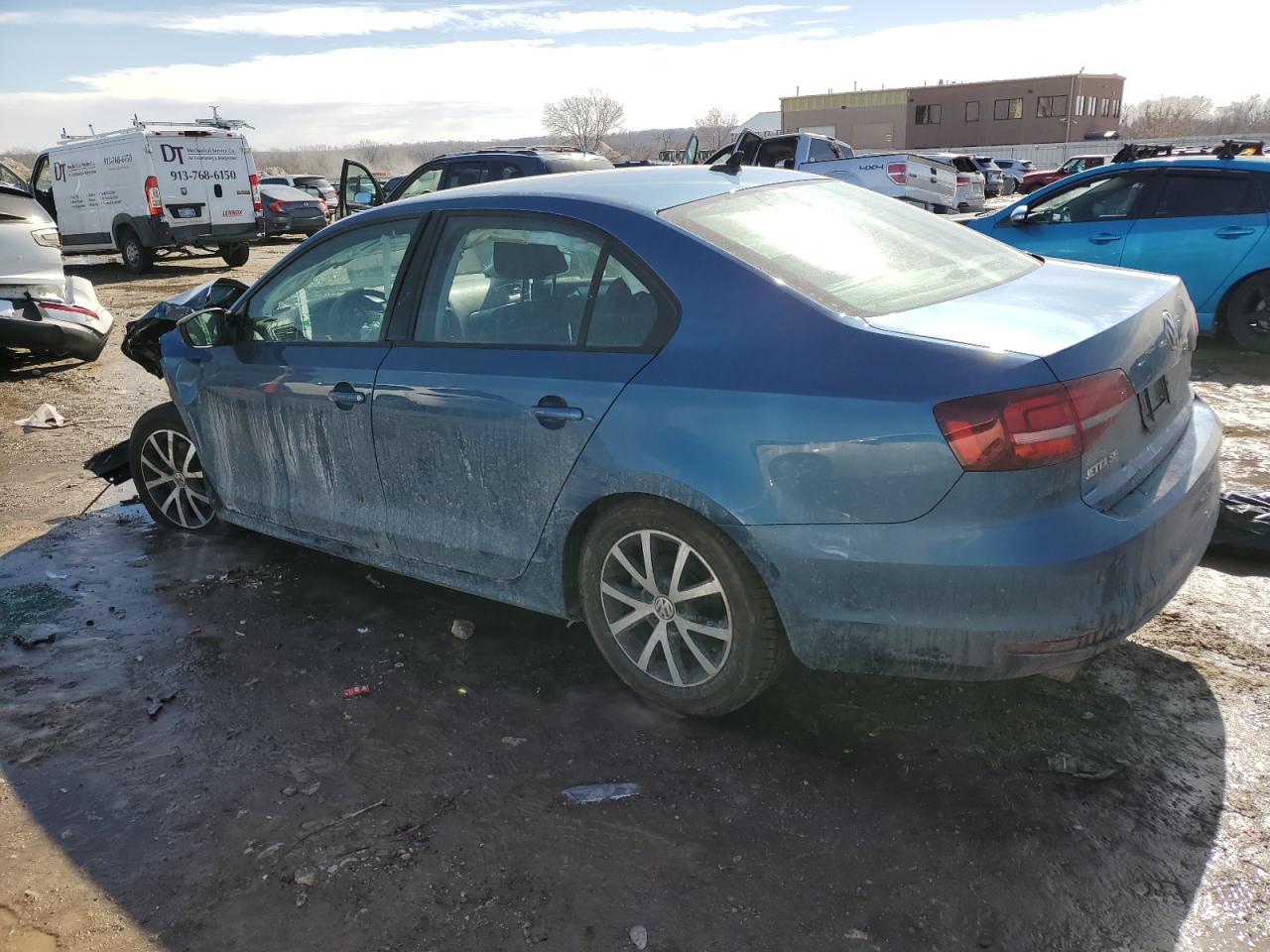 2016 Volkswagen Jetta VIN 3VWD67AJ1GM392636 Copart auction photo, front end damage thumbnail 2