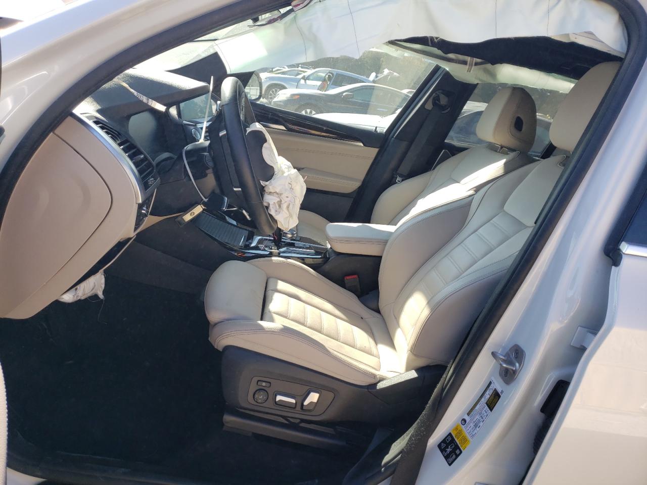 2021 BMW X3 VIN 5UXTY5C0XM9G03863 Copart auction photo, front end / minor dent/scratches damage thumbnail 7