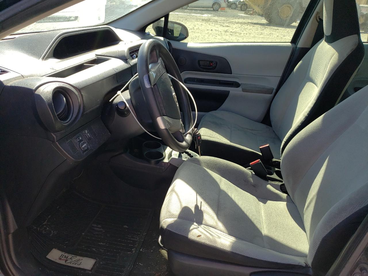 2013 Toyota Prius VIN JTDKDTB36D1545335 Copart auction photo, front end / side damage thumbnail 7