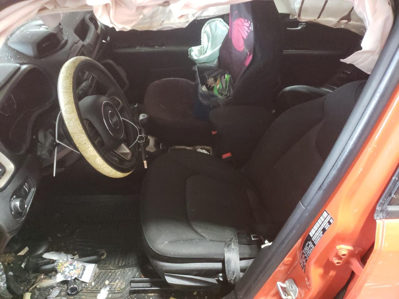 2015 Jeep Renegade VIN ZACCJBAT4FPC23580 Copart auction photo, front end damage thumbnail 7