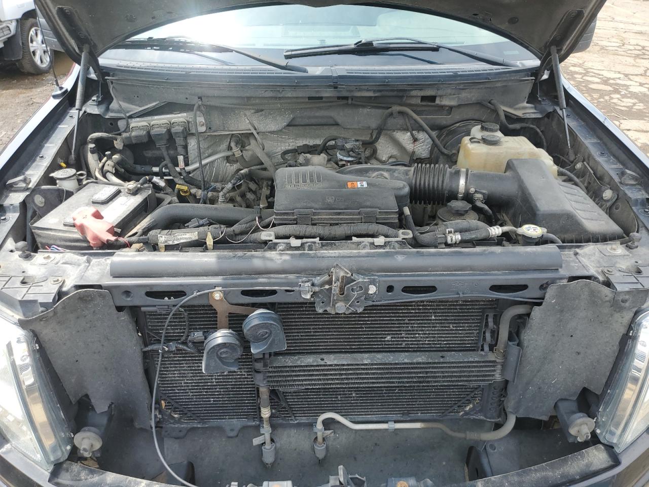 2009 Ford F-150 VIN 1FTRX14W49FA80842 Copart auction photo, rear end / mechanical damage thumbnail 11