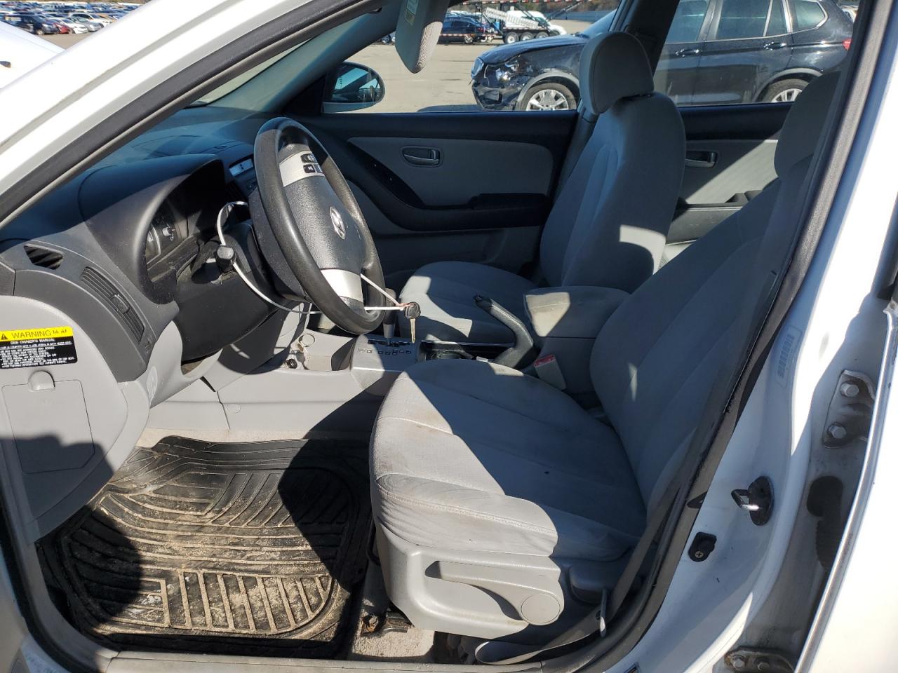 2007 Hyundai Elantra VIN KMHDU46D97U164675 Copart auction photo, front end / rear end damage thumbnail 7