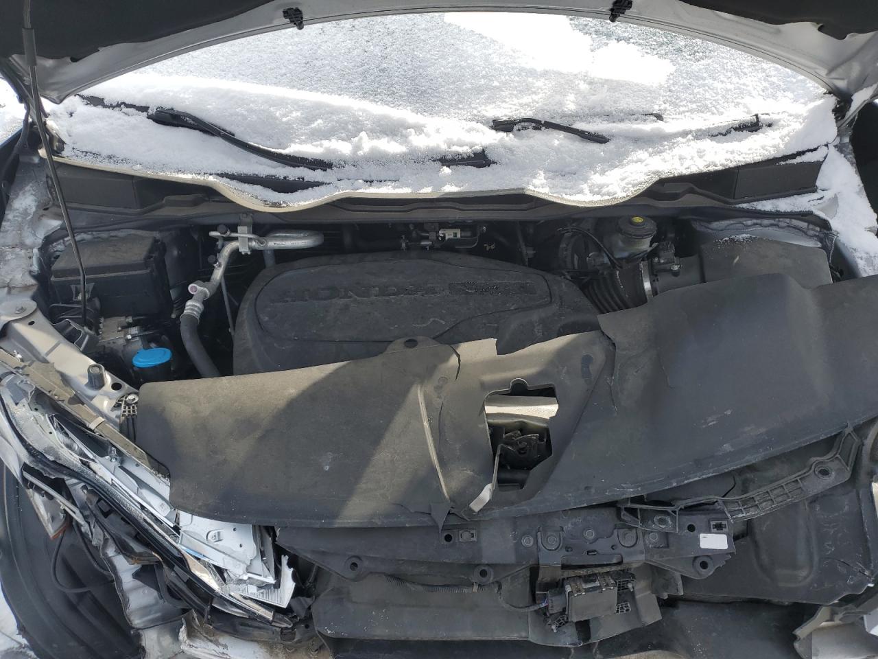 2022 Honda Odyssey VIN 5FNRL6H53NB017028 Copart auction photo, front end / minor dent/scratches damage thumbnail 13