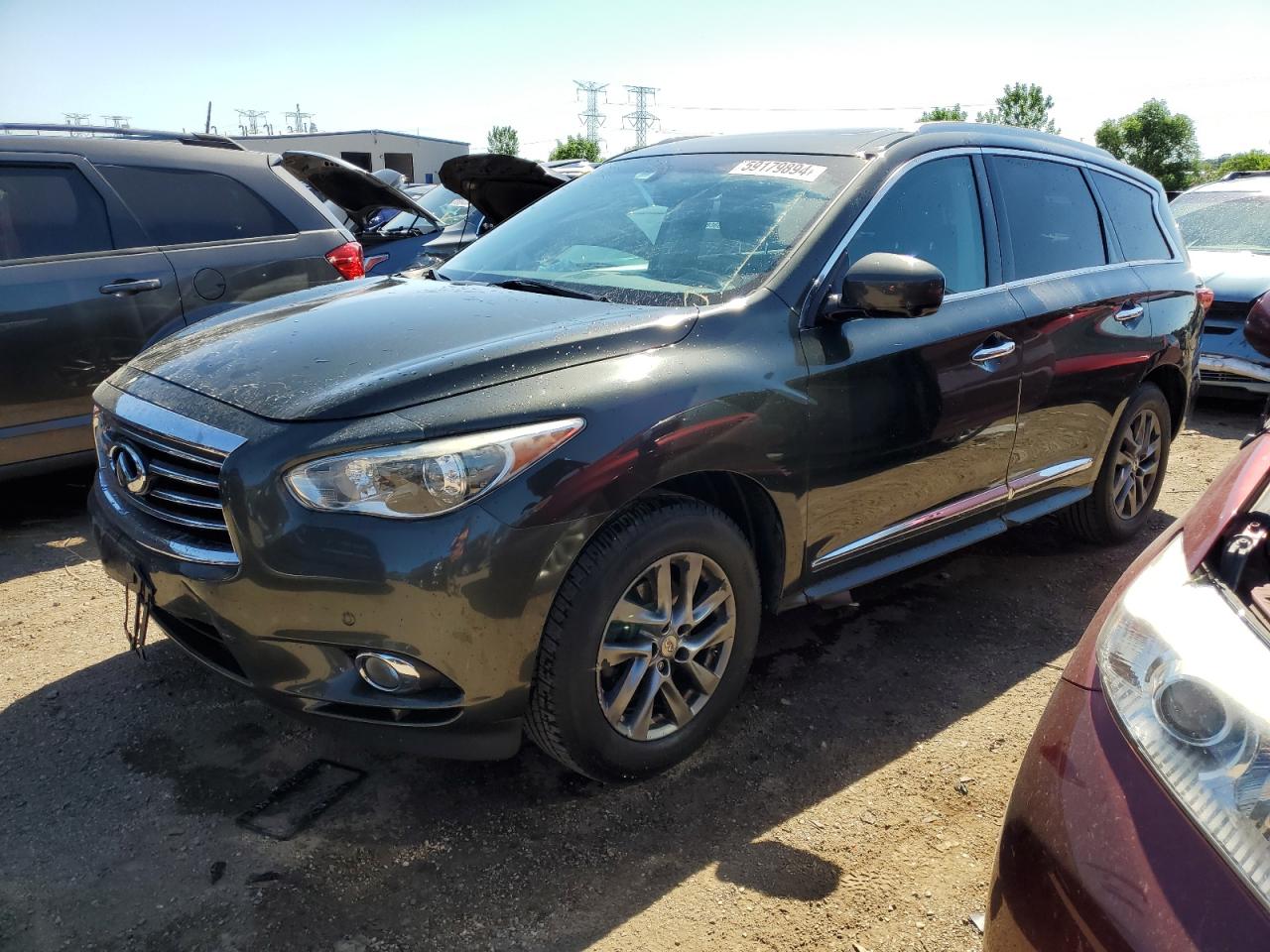 2013 Infiniti JX VIN 5N1AL0MM1DC348351
