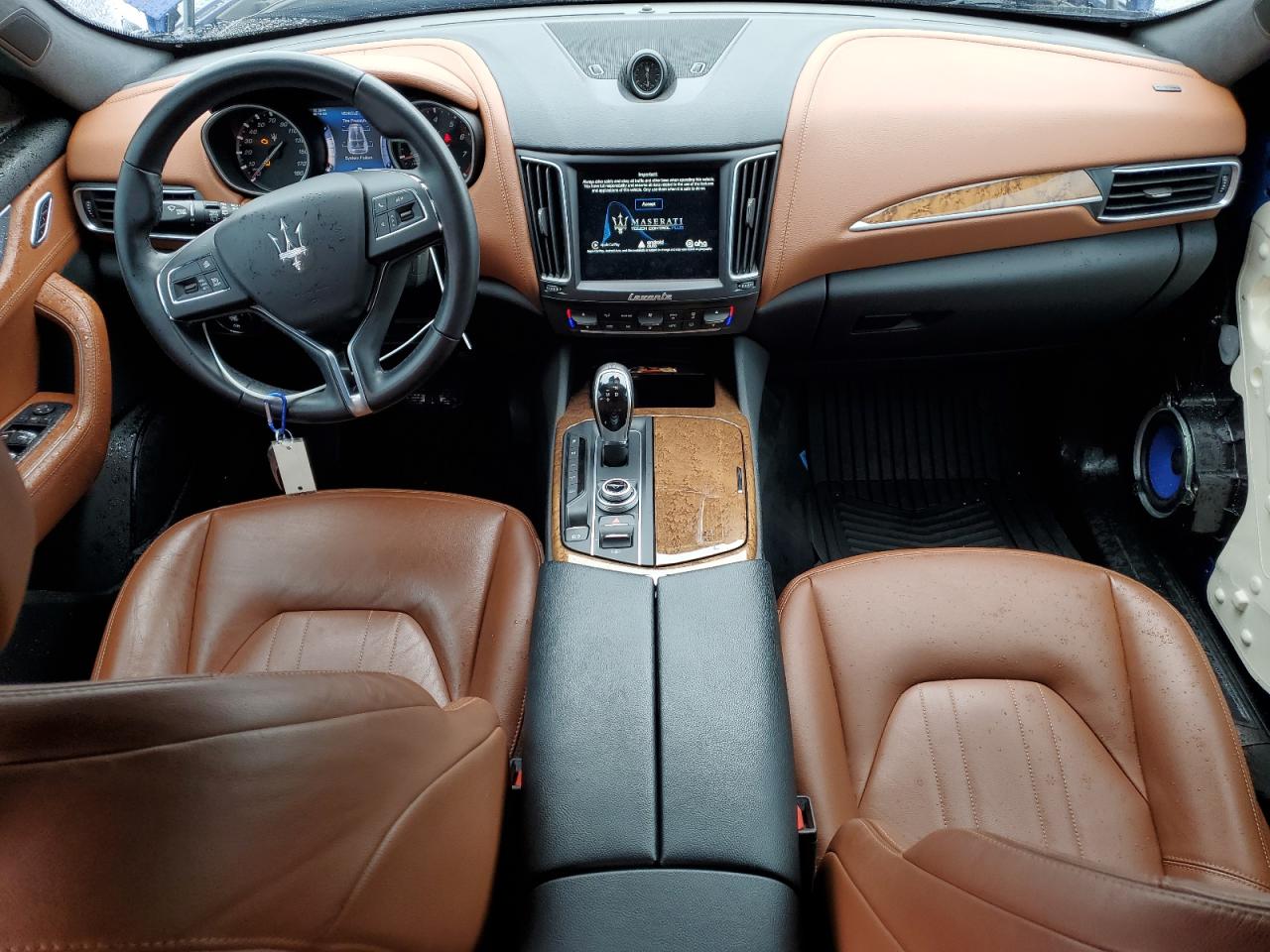 2017 Maserati Levante VIN ZN661XUA7HX245219 Copart auction photo, rear end / side damage thumbnail 8