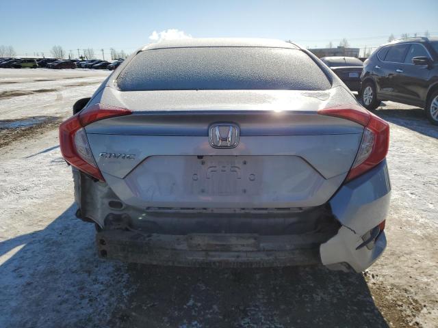 2018 Honda Civic VIN 2HGFC2F53JH003943 Copart auction photo, rear end / undercarriage damage thumbnail 6