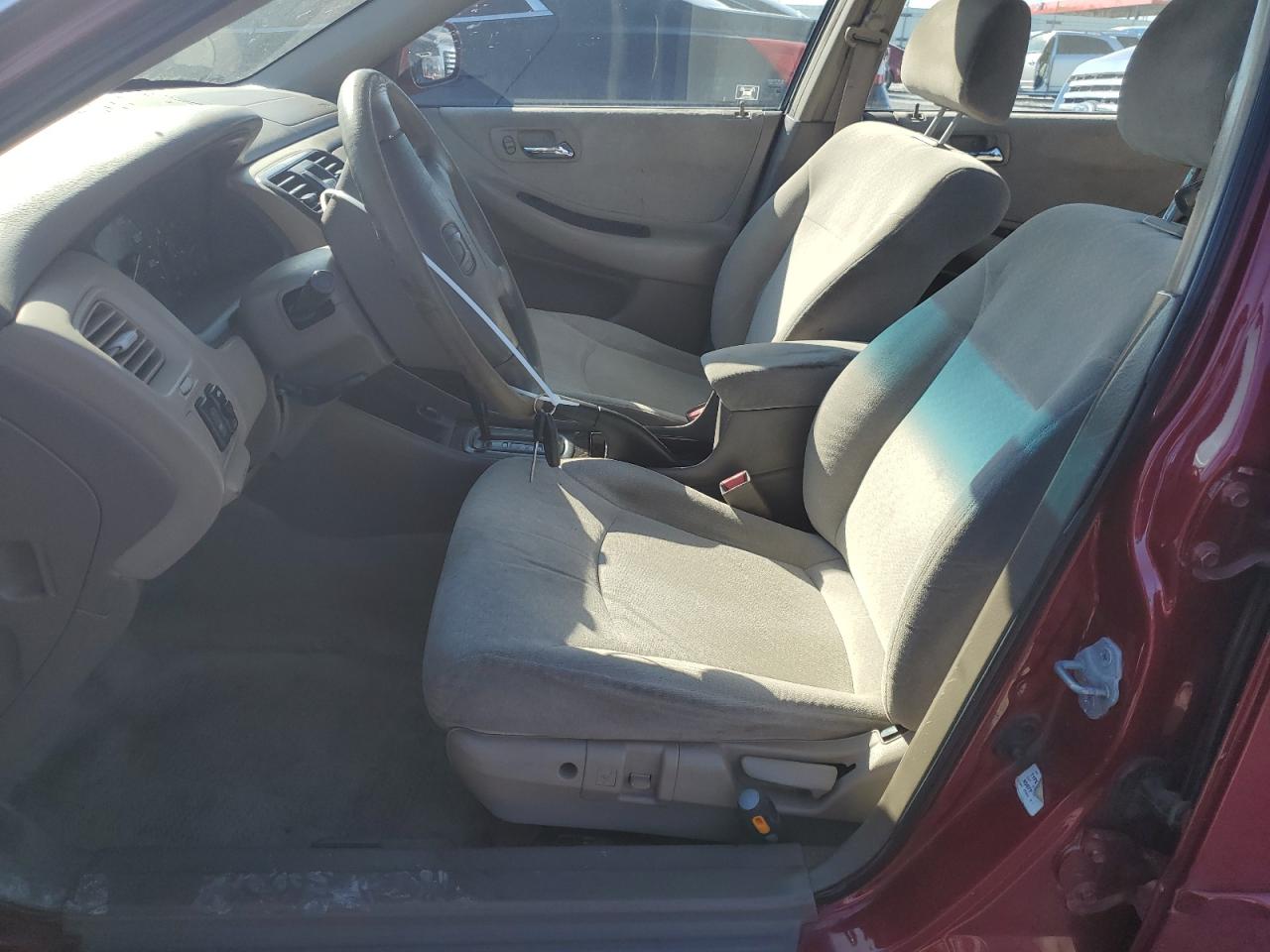 2002 Honda Accord VIN 1HGCG56792A131372 Copart auction photo, rear end / side damage thumbnail 7