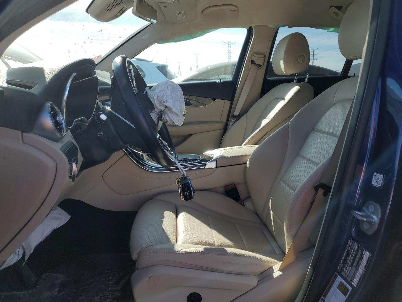 2020 Mercedes-Benz GLC VIN W1N0G5DB3LF816666 Copart auction photo, front end / minor dent/scratches damage thumbnail 7