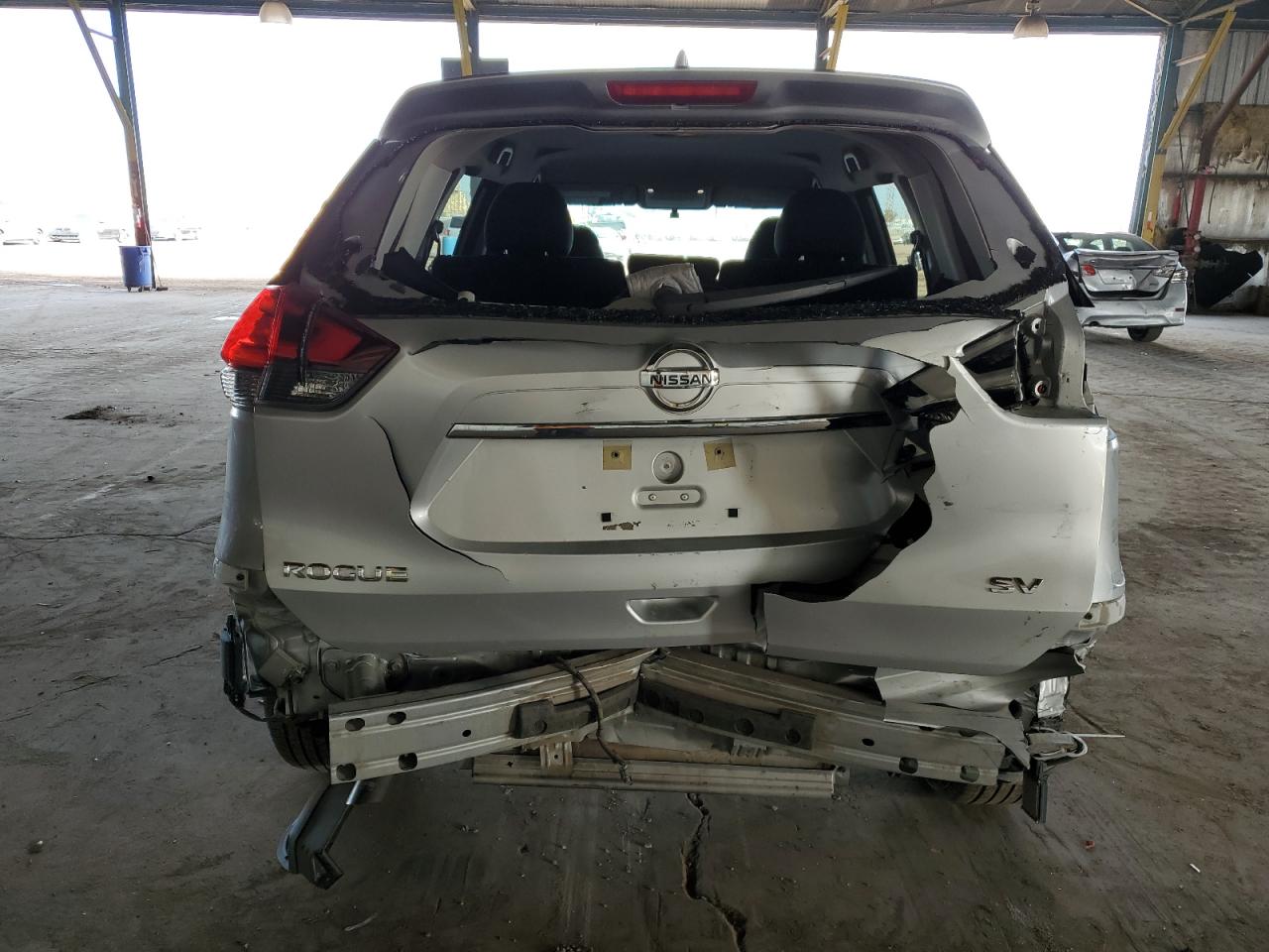 2018 Nissan Rogue VIN KNMAT2MT1JP551509 Copart auction photo, rear end / front end damage thumbnail 6
