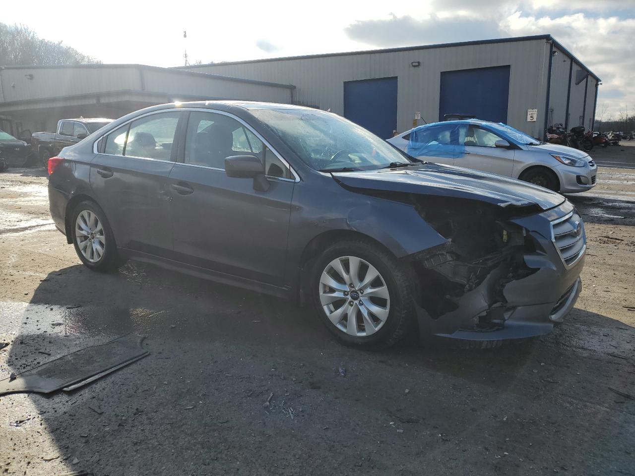 2015 Subaru Legacy VIN 4S3BNAD62F3005870 Copart auction photo, all over damage thumbnail 4