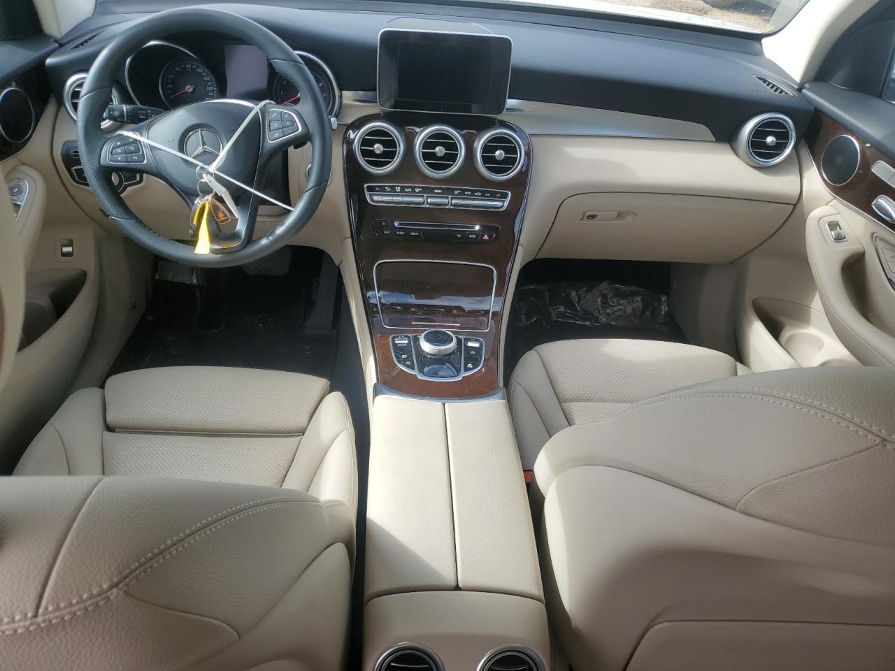 2018 Mercedes-Benz GLC VIN WDC0G4JB0JV037678 Copart auction photo, front end damage thumbnail 8