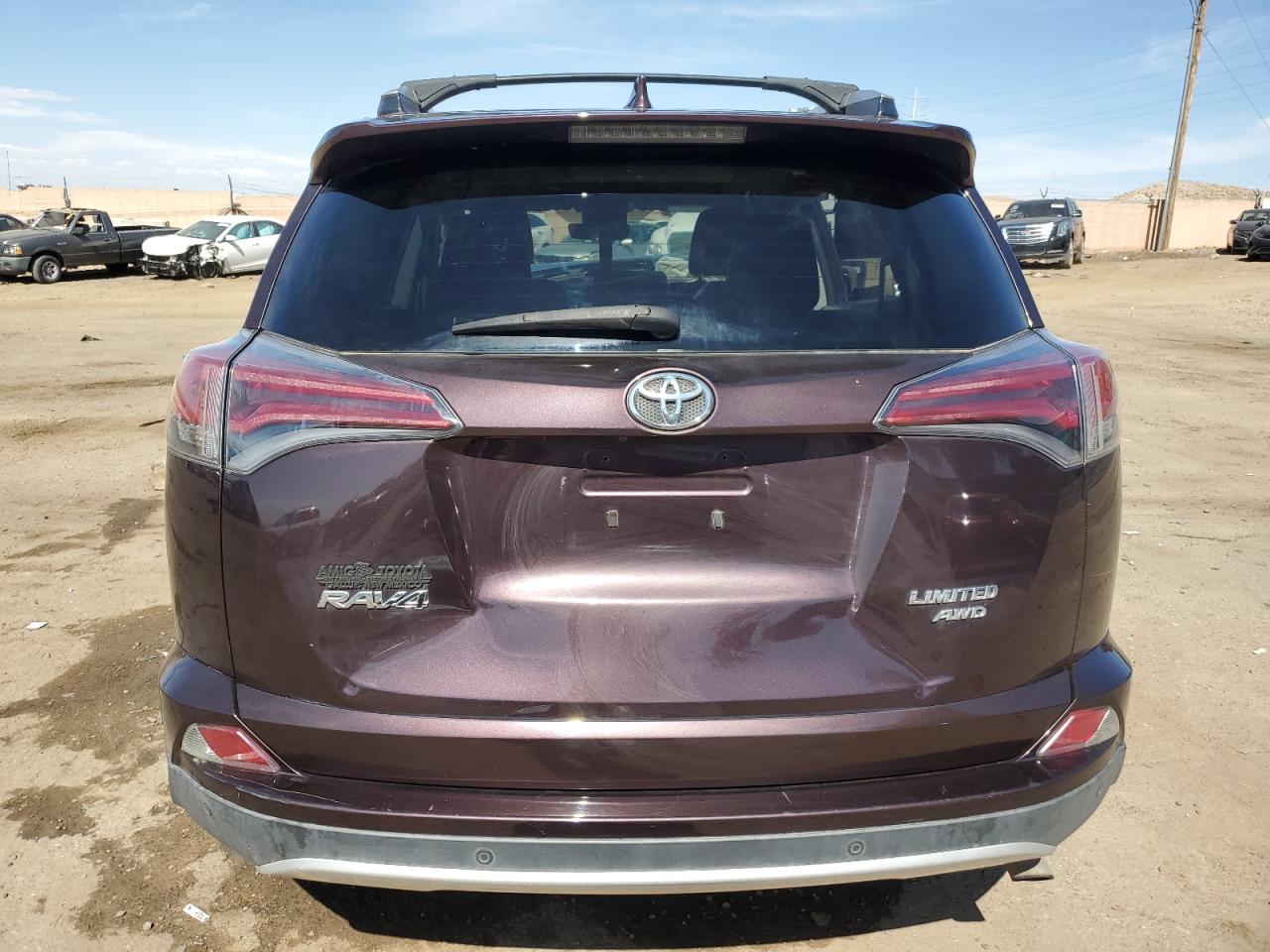 2016 Toyota RAV 4 VIN 2T3DFREV9GW478397 Copart auction photo, front end damage thumbnail 6