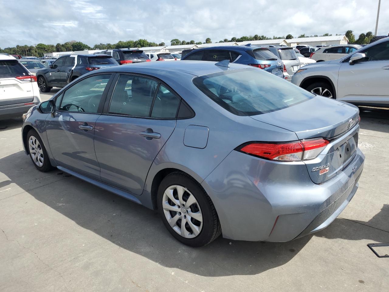 2020 Toyota Corolla VIN 5YFEPRAE3LP082431 Copart auction photo, water/flood damage thumbnail 2