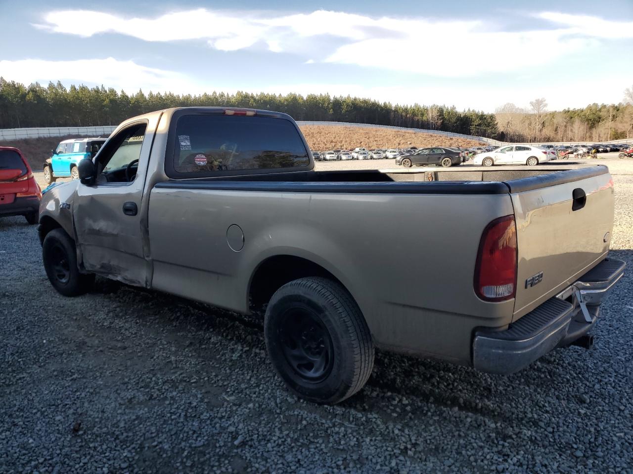 1999 Ford F-150 VIN 1FTZF1728XNA26961 Copart auction photo, side damage thumbnail 2