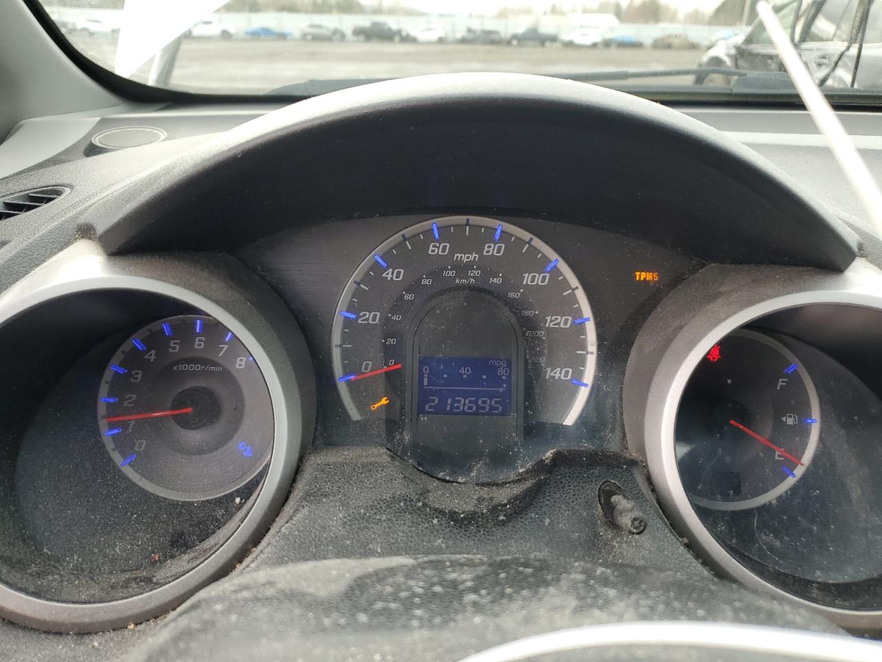 2011 Honda Fit VIN JHMGE8H55BC012904 Copart auction photo, side / front end damage thumbnail 9