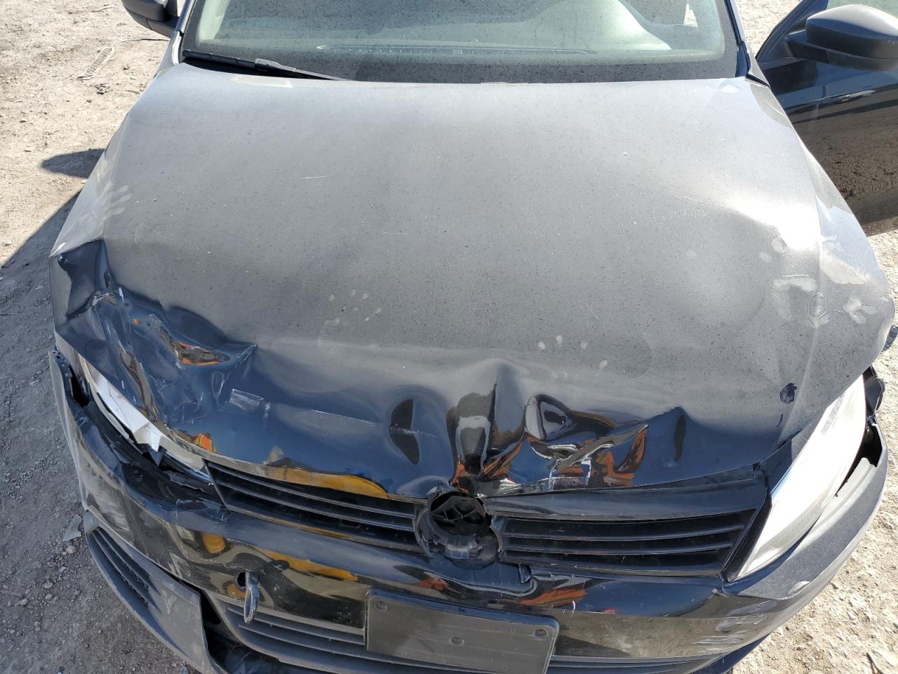 2014 Volkswagen Jetta VIN 3VWLL7AJ7EM319725 Copart auction photo, front end damage thumbnail 12