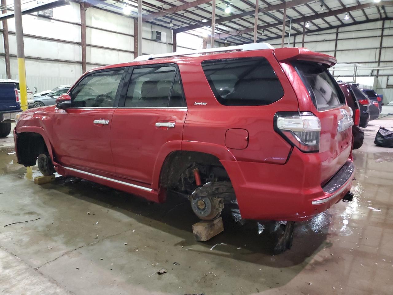 2018 Toyota 4Runner VIN JTEBU5JR0J5549530 Copart auction photo, all over damage thumbnail 2