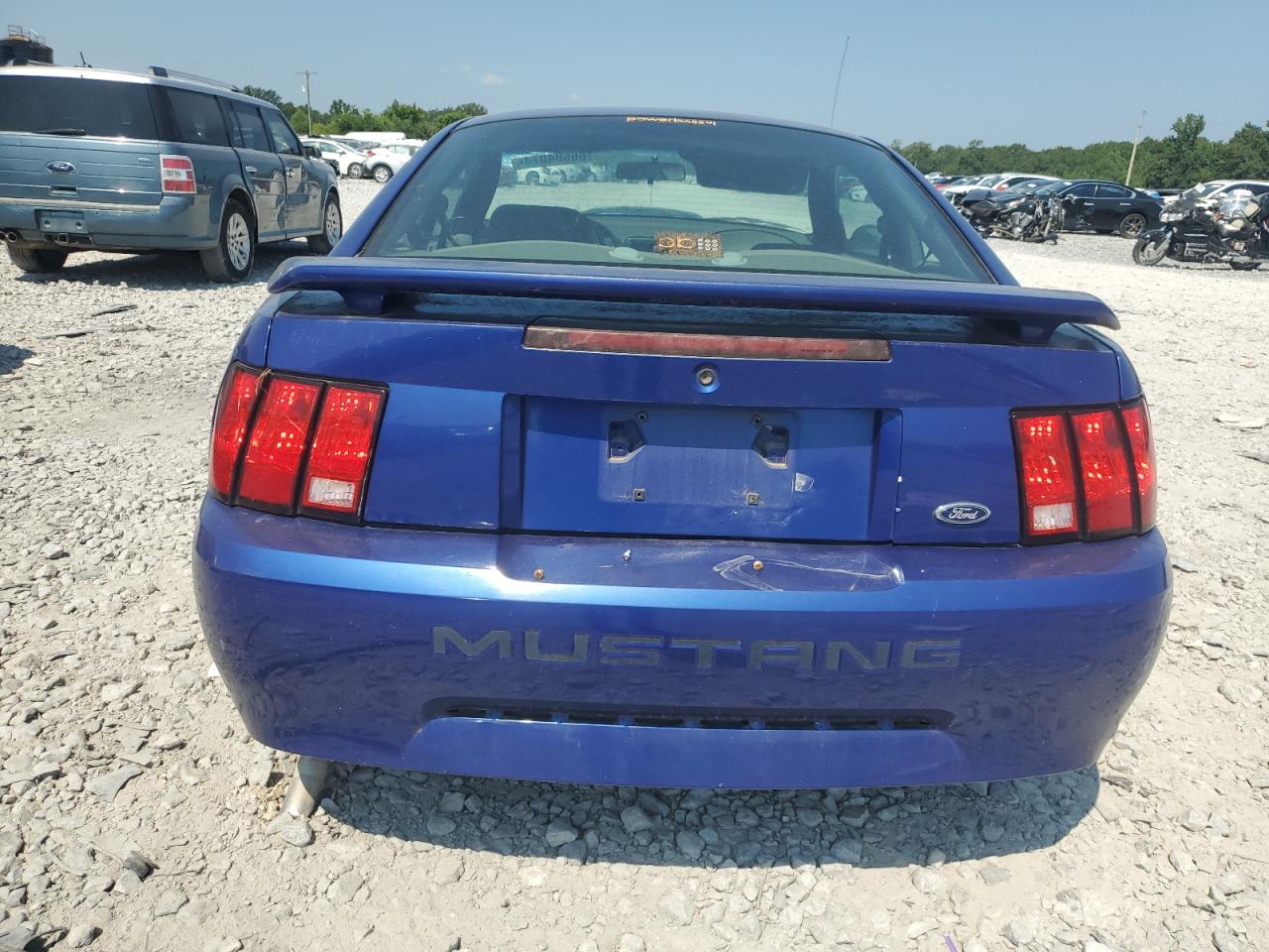2004 Ford Mustang VIN 1FAFP40604F152581 Copart auction photo, side damage thumbnail 6