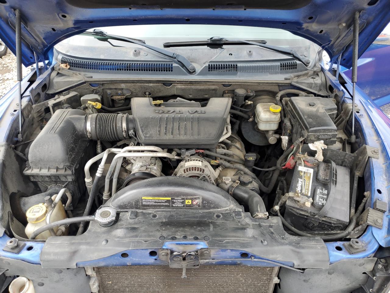 2008 Dodge Dakota VIN 1D7HW48NX8S509284 Copart auction photo, rear end damage thumbnail 11