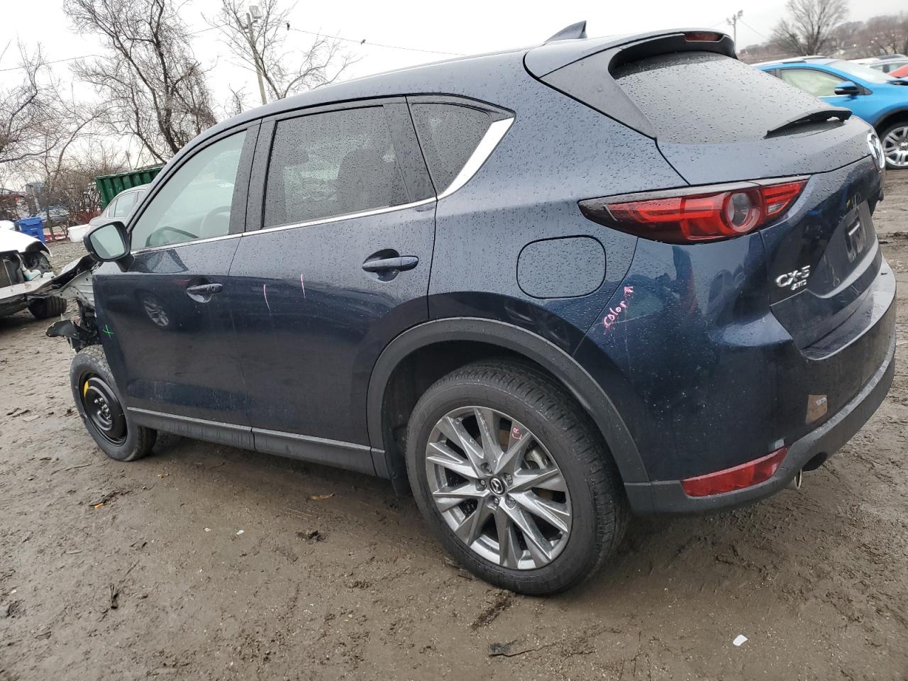 2021 Mazda CX-5 VIN JM3KFBDM6M0489548 Copart auction photo, front end damage thumbnail 2