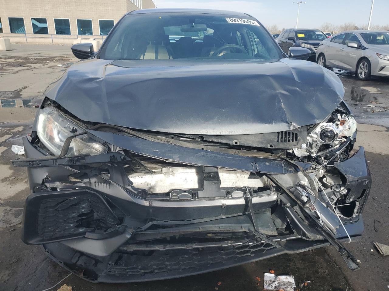 2017 Honda Civic VIN SHHFK7H2XHU218509 Copart auction photo, front end / side damage thumbnail 5