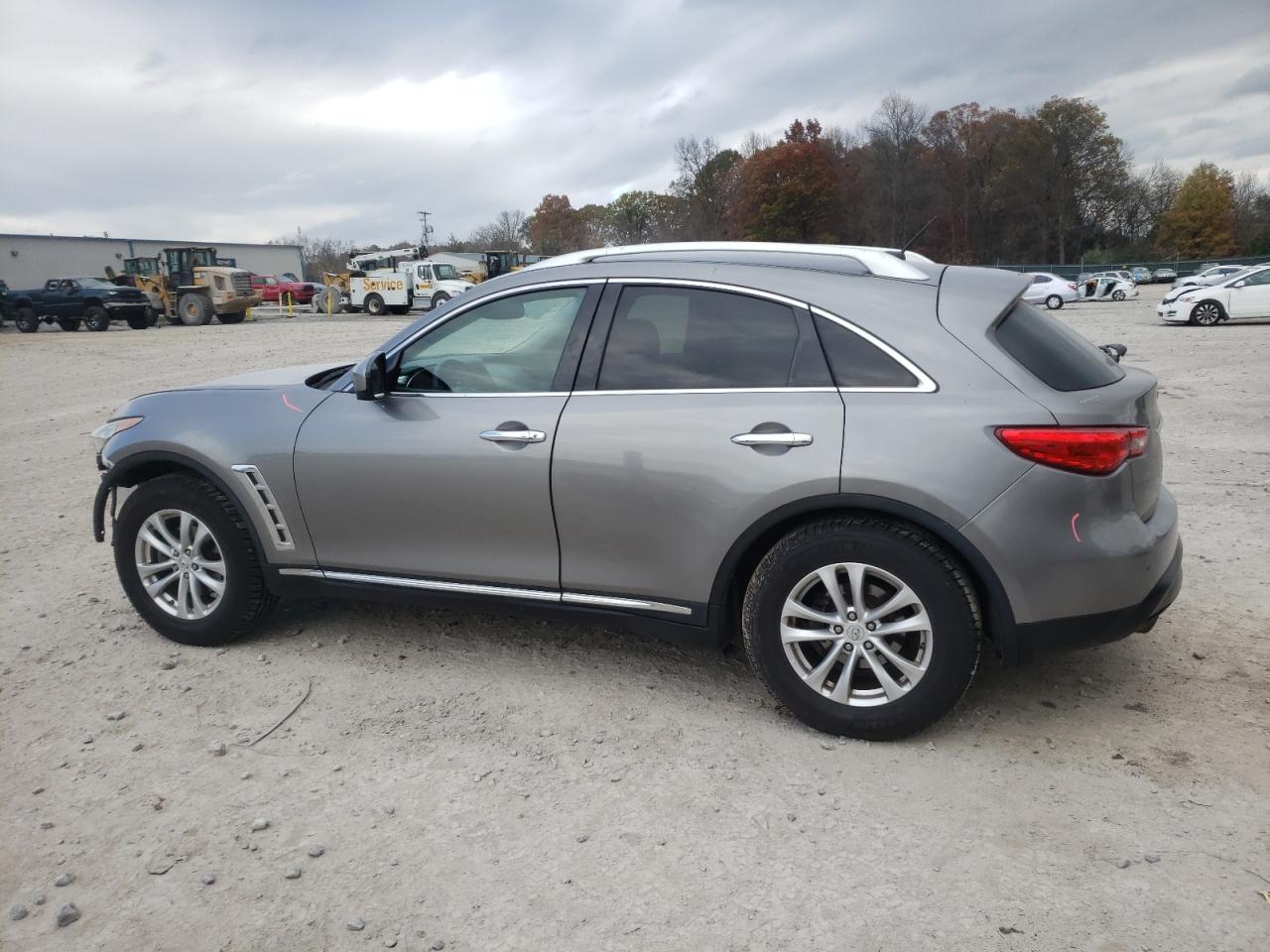 2011 Infiniti FX VIN JN8AS1MU7BM710966 Copart auction photo, front end damage thumbnail 2