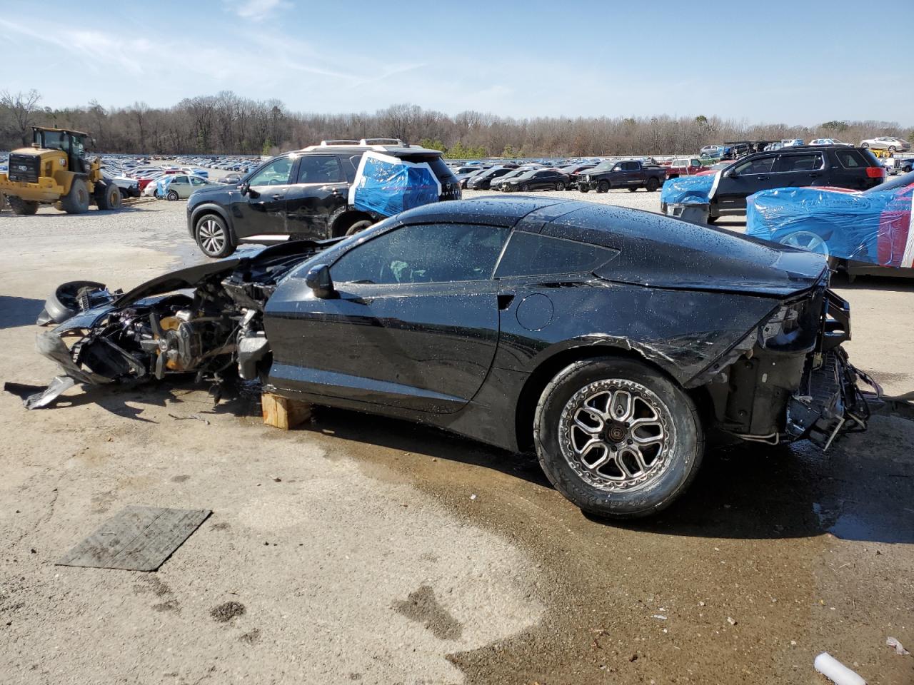 2015 Chevrolet Corvette VIN 1G1YB2D76F5124469 Copart auction photo, all over damage thumbnail 2