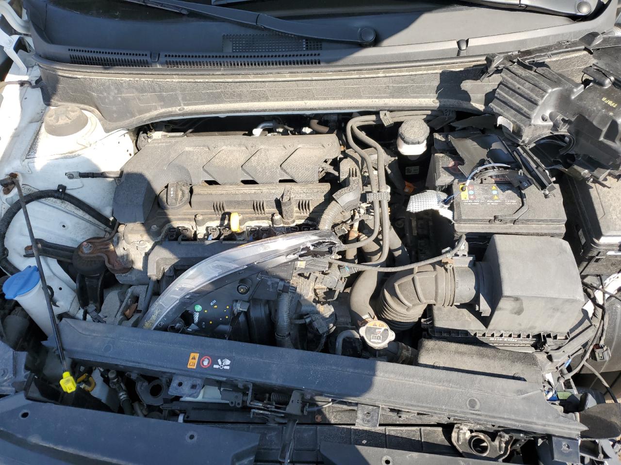 2020 Hyundai Venue VIN KMHRC8A3XLU035210 Copart auction photo, front end damage thumbnail 11