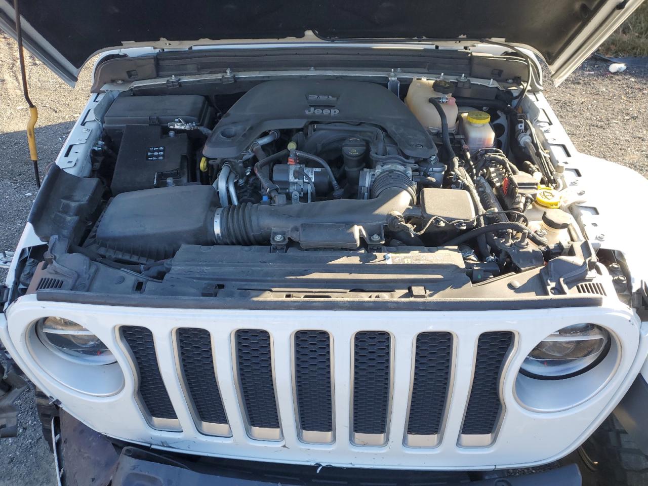 2020 Jeep Wrangler VIN 1C4HJXEG5LW150427 Copart auction photo, mechanical / front end damage thumbnail 12