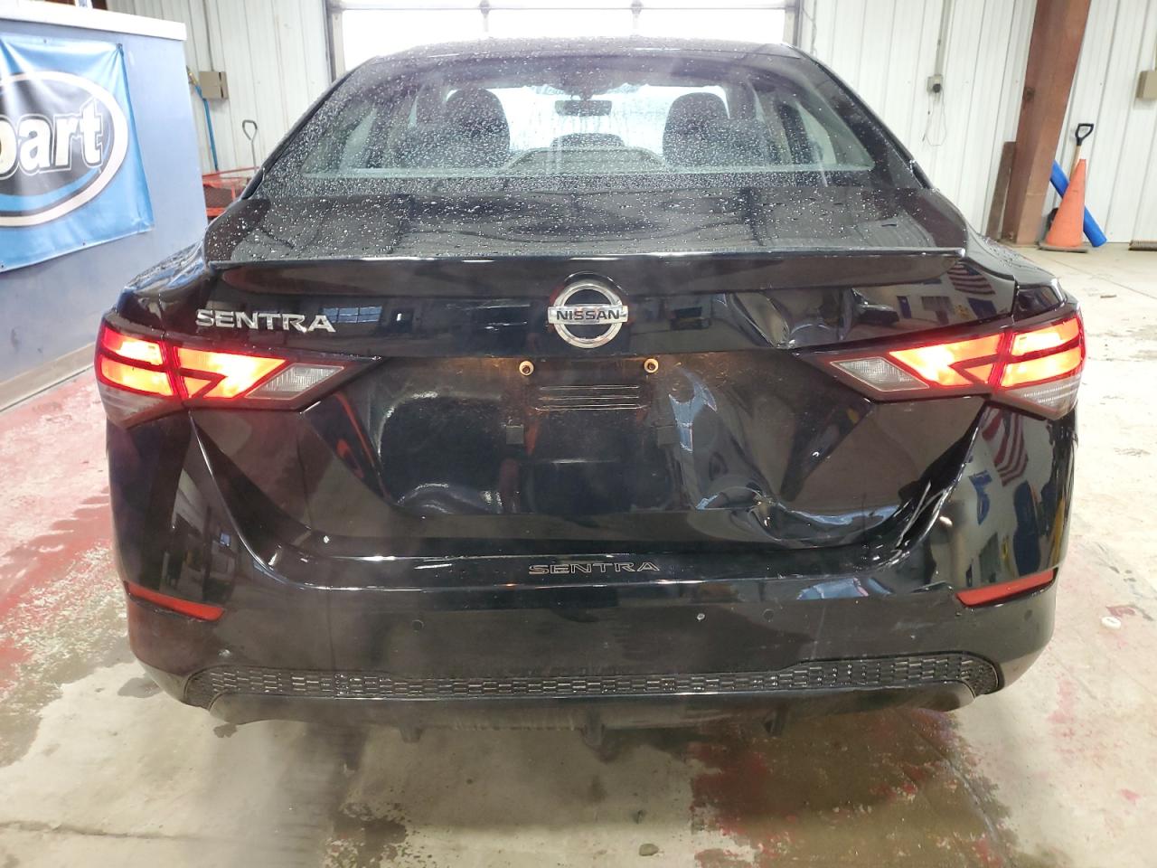 2022 Nissan Sentra VIN 3N1AB8BV3NY282754 Copart auction photo, rear end / side damage thumbnail 6