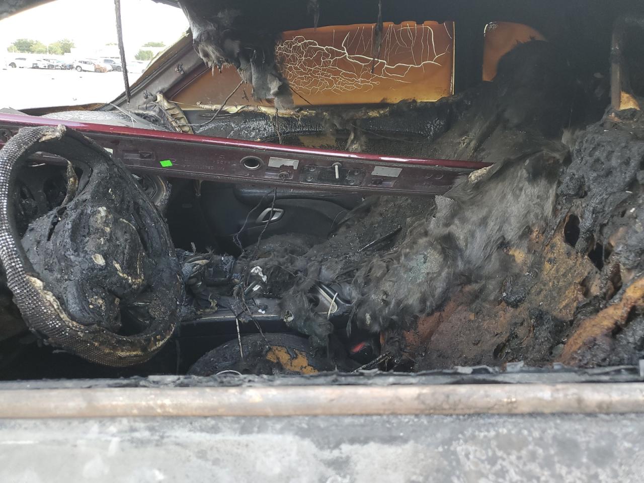 2021 Dodge Challenger VIN 2C3CDZAG0MH571558 Copart auction photo, burn damage thumbnail 7