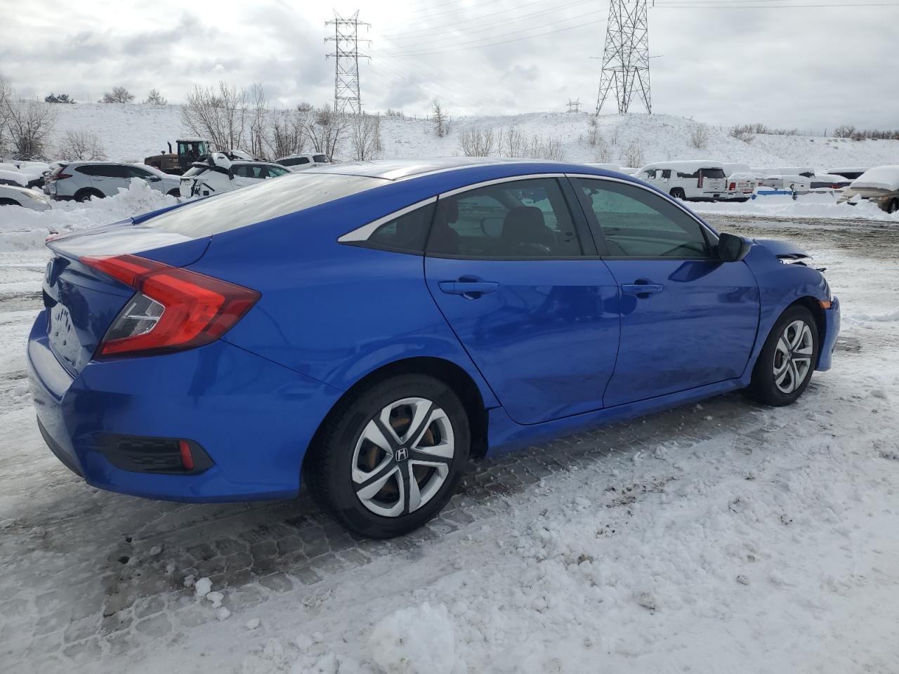 2016 Honda Civic VIN 19XFC2F51GE025183 Copart auction photo, front end damage thumbnail 3