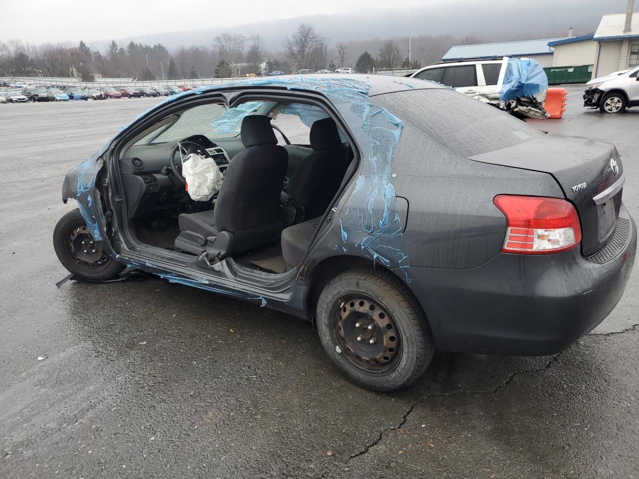 2009 Toyota Yaris VIN JTDBT903X94050487 Copart auction photo, all over damage thumbnail 2